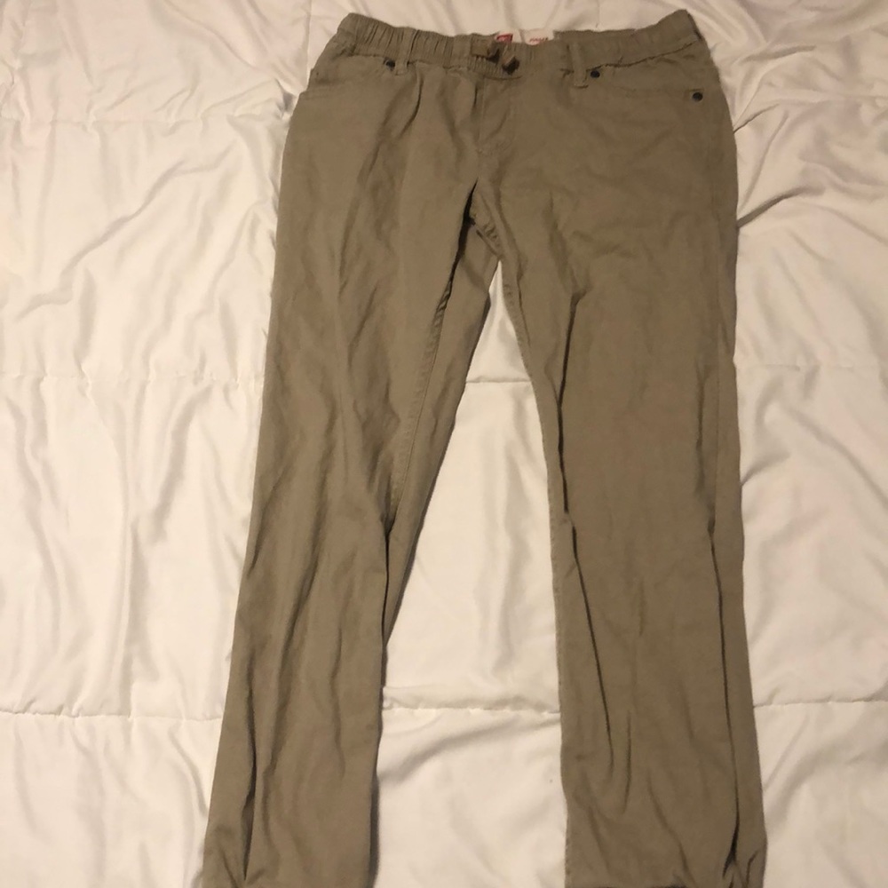 Worn Levi’s khakis